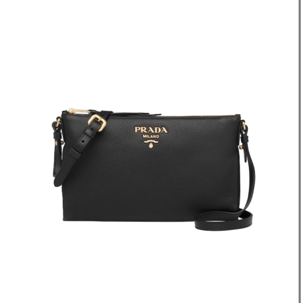 Prada shoulder bag with double strap